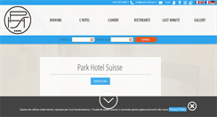 Desktop Screenshot of parkhotelsuisse.com