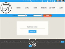 Tablet Screenshot of parkhotelsuisse.com